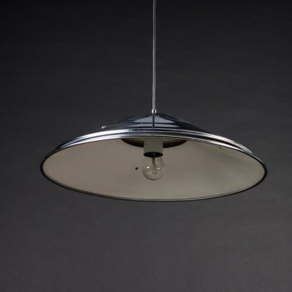 Ceiling Lamp Aluminium Italy 1970s