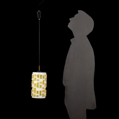 modernariato, modernariato di design, lampadario, lampadario modernariato, lampadario di modernariato, lampadario italiano, lampadario vintage, lampadario anni '60, lampadario design anni 60,Lampada Anni 60