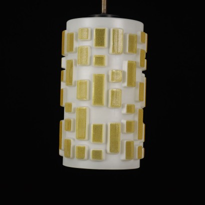 Ceiling Lamp Glass Italy 1960s