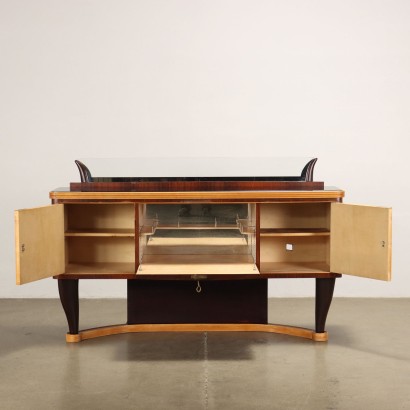 Meuble Buffet Bois Italie Années 1940