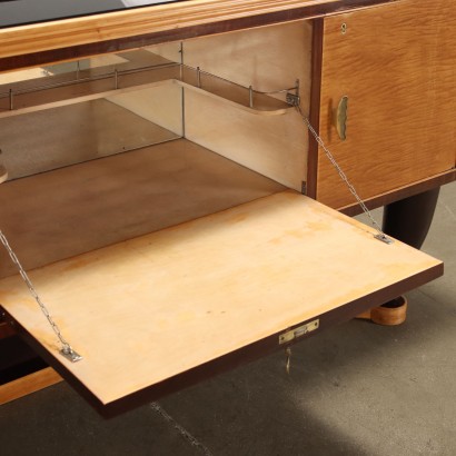 Buffet Cabinet Teak Italy 1940s