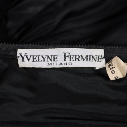 Vestido de noche vintage de Yveline Fermine