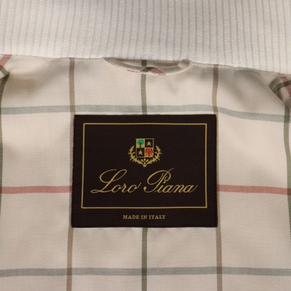 Vintage Gelber Pullover Loro Piana aus Leinen Gr. 42 Italien