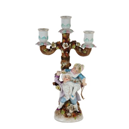 Candelabro de porcelana Possneck Conta & Boheme