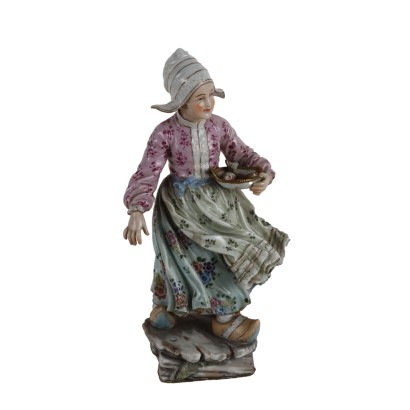 Sculpture Ancienne Porcelaine Capodimonte Italie \'800 Céramiques