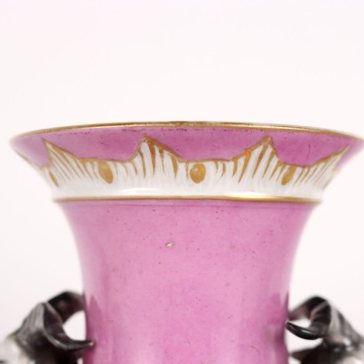 Antiquitäten, Vase, antike Vasen, antike Vase, antike italienische Vase, antike Vase, klassizistische Vase, Vase aus dem 19. Jahrhundert, Paar Berliner Porzellanvasen