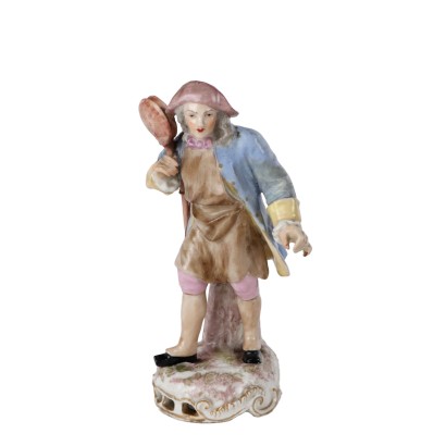 antigüedades, cerámica, antigüedades de cerámica, cerámica antigua, cerámica antigua italiana, cerámica antigua, cerámica neoclásica, cerámica del siglo XIX, figura de porcelana de Meissen