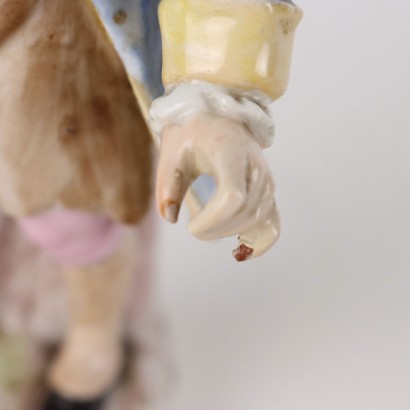 antigüedades, cerámica, antigüedades de cerámica, cerámica antigua, cerámica antigua italiana, cerámica antigua, cerámica neoclásica, cerámica del siglo XIX, figura de porcelana de Meissen