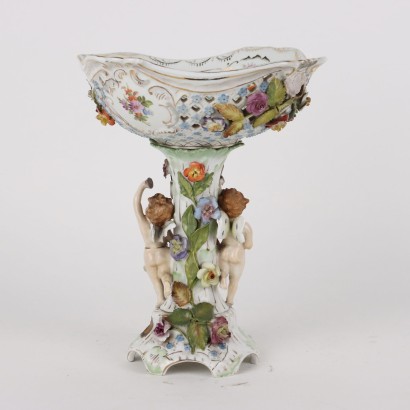 antiques, ceramics, ceramic antiques, ancient ceramics, ancient Italian ceramics, antique ceramics, neoclassical ceramics, 19th century ceramics, Porcelain Centerpiece Stand