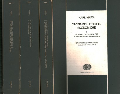 Storia delle teorie economiche (3 Volumi)