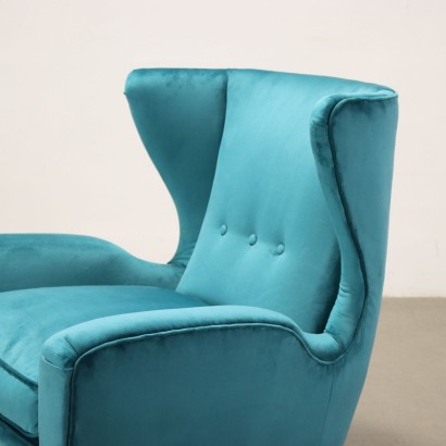 arte moderno, diseño de arte moderno, sillón, sillón de arte moderno, sillón de arte moderno, sillón italiano, sillón vintage, sillón de los años 60, sillón de diseño de los años 60, sillón Bergere de los años 50