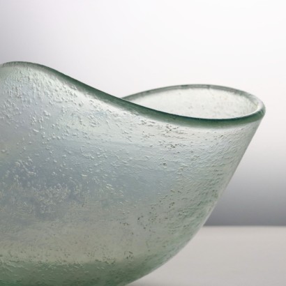 Vintage Bowl Flavio Poli Seguso Art Glass Murano Italy 1930s
