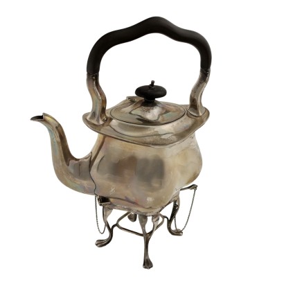 Samovar de plata inglés