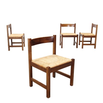 Chaises Design Torbecchia Giovanni Michelucci Poltronova Années 70