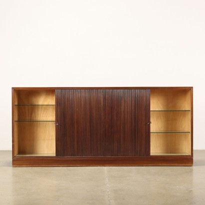 Cabinet Mahogany Veneer Italy 1940s-1950s