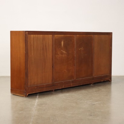 Cabinet Mahogany Veneer Italy 1940s-1950s