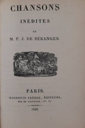 Chansons inédites