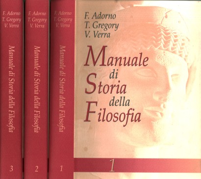 Manuale di storia della filosofia (3 Volumi)