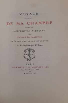 Voyage autour de ma chambre suivi de L'expédition nocturne