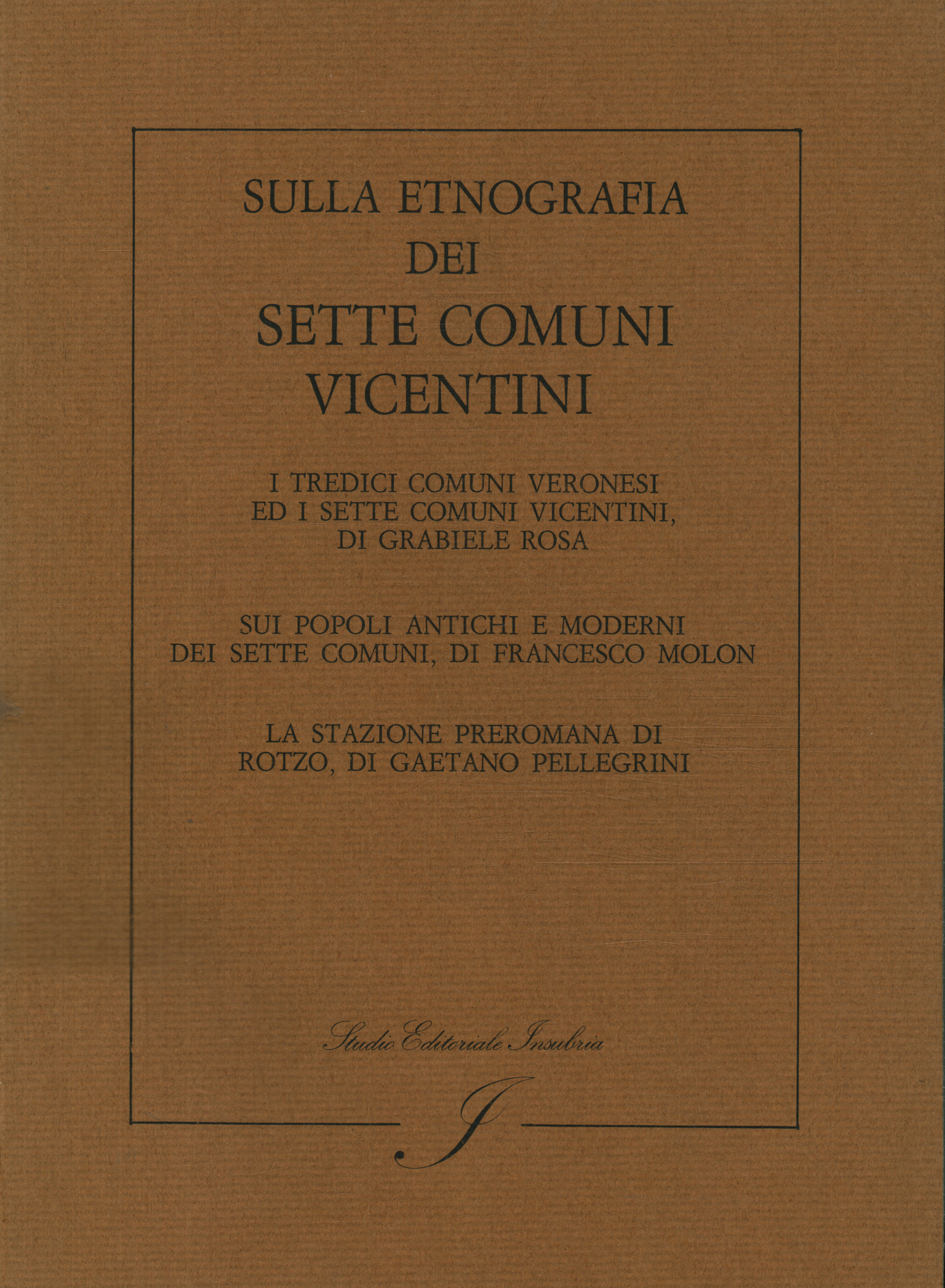 On the ethnography of the seven vicent communes