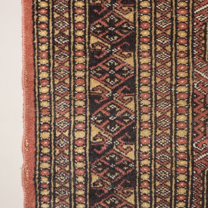 Vintage Bukhara Carpet Pakistan 70x51 In Cotton Wool