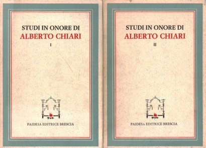 Studi in onore di Alberto Chiari (2 Volumi)
