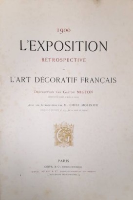 1900 L'Exposition Rétrospective