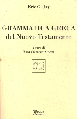 Grammatica greca del Nuovo Testamento