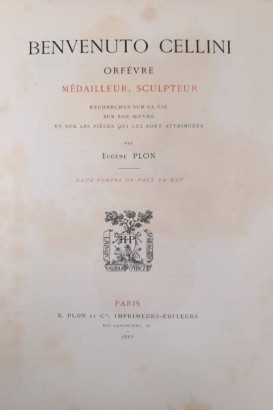 Benvenuto Cellini Orfèvre Médaill,Benvenuto Cellini Orfèvre Médaill,Benvenuto Cellini Orfèvre Médaill