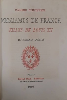 Mesdames de France Filles de Louis XV%,Mesdames de France Filles de Louis XV%