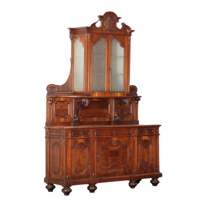 Credenza Umbertina a Doppio Corpo