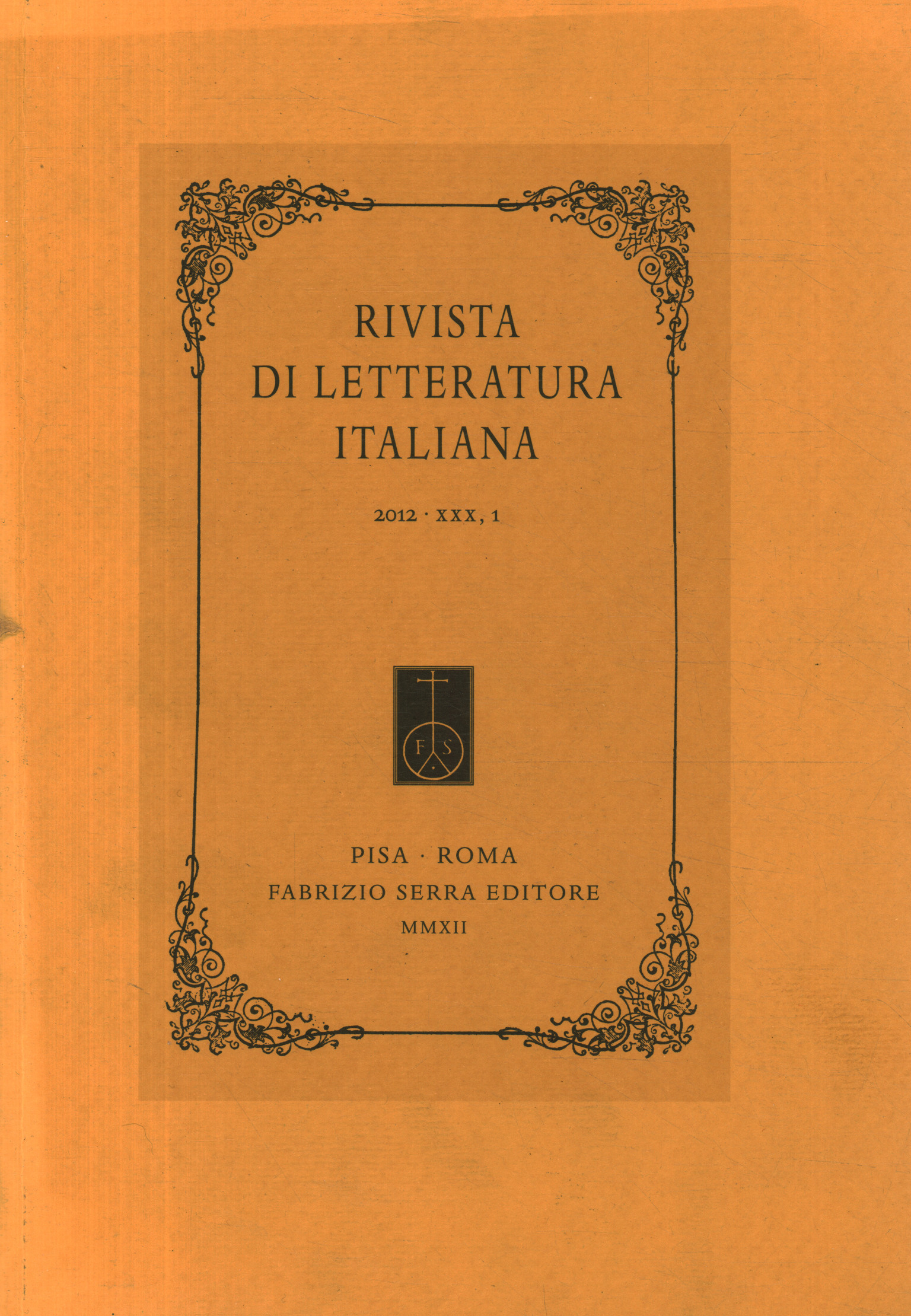 Revista de Literatura Italiana 2012 XX, Revista de Literatura Italiana 2012 XX, Revista de Literatura Italiana 2012 XX