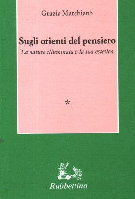 Sugli orienti del pensiero