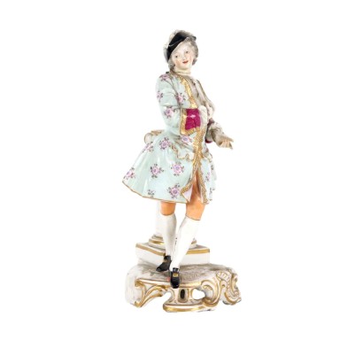 antiquités, céramiques, antiquités en céramique, céramiques anciennes, céramiques italiennes anciennes, céramiques anciennes, céramiques néoclassiques, céramiques du XIXe siècle, Statuette en porcelaine