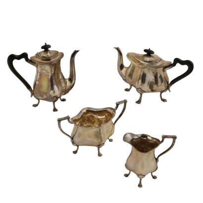 Ancient British Tea Set Birmingham \'900 Coffee and Tea Pot