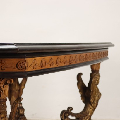 antiques, table, table antiques, antique table, antique Italian table, antique table, neoclassical table, 19th century table, Empire style table