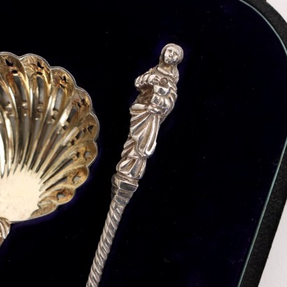 Service of 3 British Silver Spoons London Late XIX Century Antiques