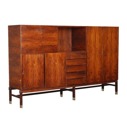 modernariato, modernariato di design, credenza, credenza modernariato, credenza di modernariato, credenza italiana, credenza vintage, credenza anni '60, credenza design anni 60,Highboard Anni 60