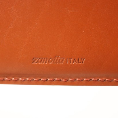 Group of 8 Chairs Zanotta Tonietta 2090 Leather Italy 1980s
