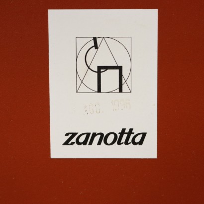 Group of 8 Chairs Zanotta Tonietta 2090 Leather Italy 1980s