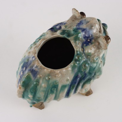 Figura in Ceramica Smaltata Cinese