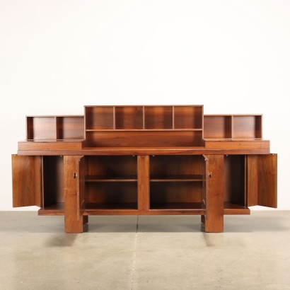 Bernini Cabinet by S. Coppola Walnut Veneer Italy 60s-70s