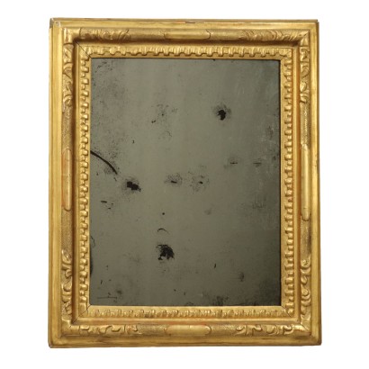 antiquités, miroir, antiquités de miroir, miroir antique, miroir italien antique, miroir antique, miroir néoclassique, miroir du XIXe siècle - antiquités, cadre, cadre antique, cadre antique, cadre italien antique, cadre antique, cadre néoclassique, cadre du XIXe siècle, Vénétie gravée Miroir, Miroir doré