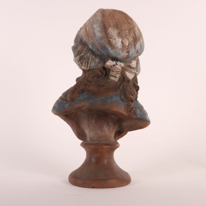 Bust of a Girl in Terracotta