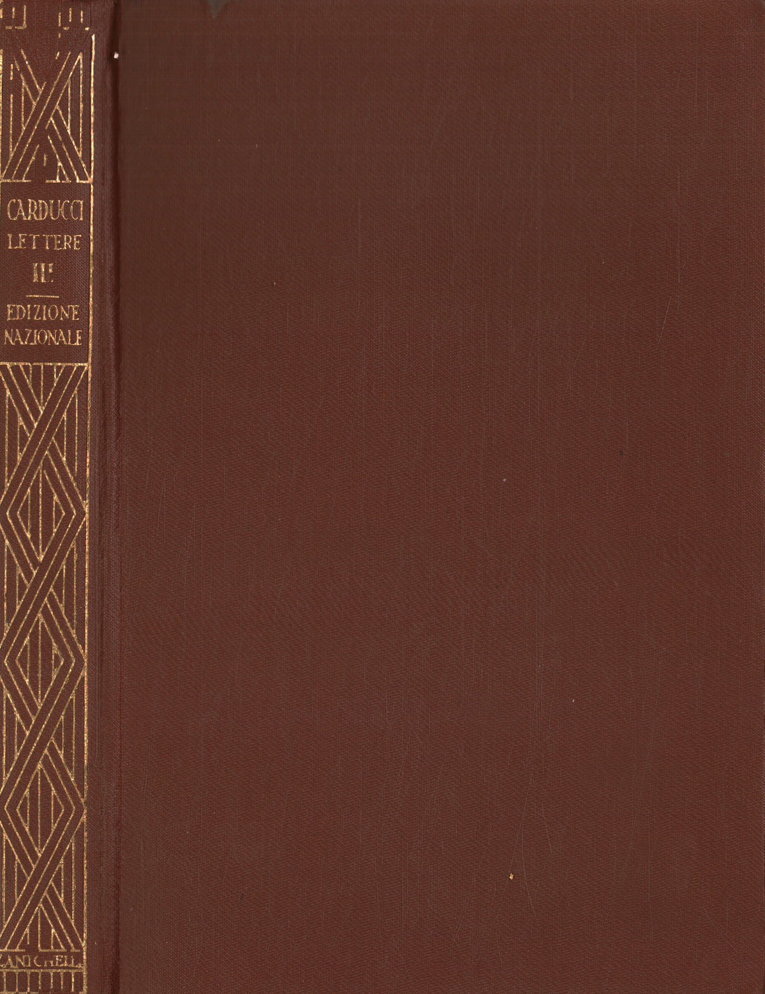 Lettres de Giosue Carducci 1862-1863 (Vo
