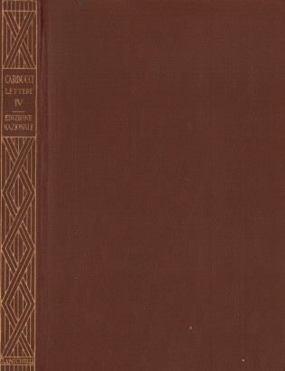 Lettere di Giosue Carducci 1864-1866 (Volume IV)