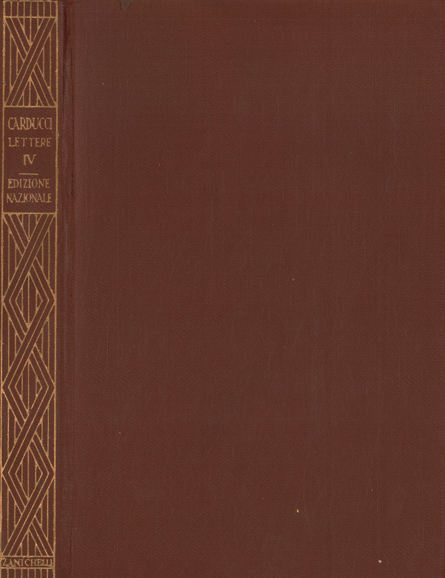 Lettres de Giosue Carducci 1864-1866 (Vo