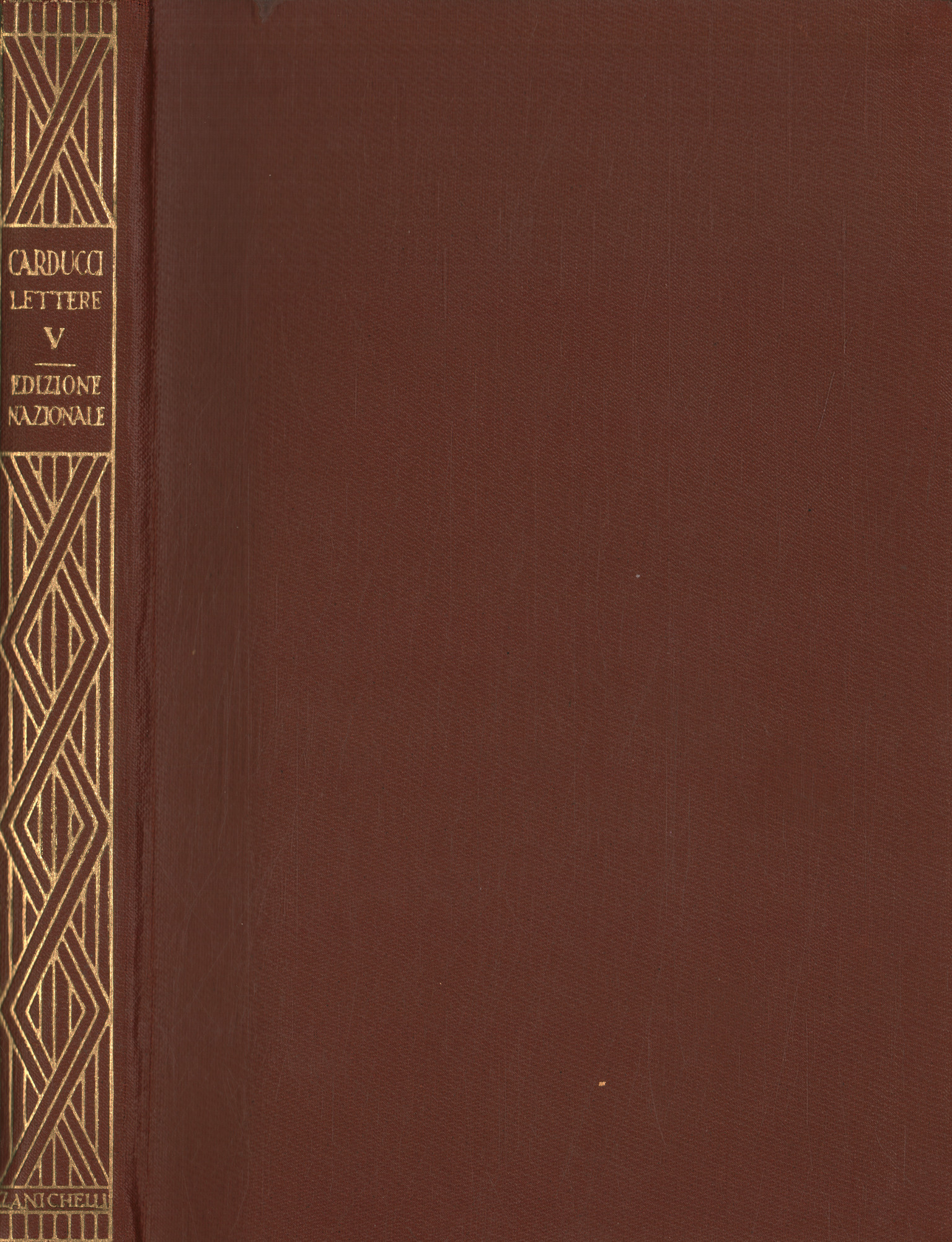 Lettres de Giosue Carducci 1866-1868 (Vo