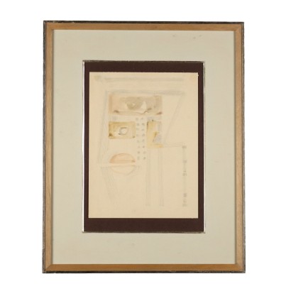 Disegno su carta di Fausto Melotti 198,Senza titolo,Fausto Melotti,Fausto Melotti,Fausto Melotti,Fausto Melotti,Fausto Melotti