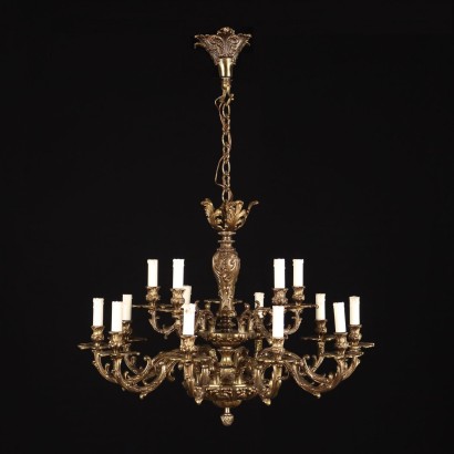 Rococo style chandelier
